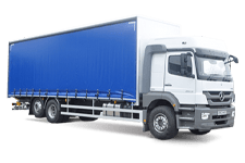 Van Hire Corby - 26 Tonne Curtain Side Truck - Truck hire Corby