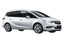 Van Hire Corby - Vauxhall Zafira 7-Seater - Minibus hire Corby